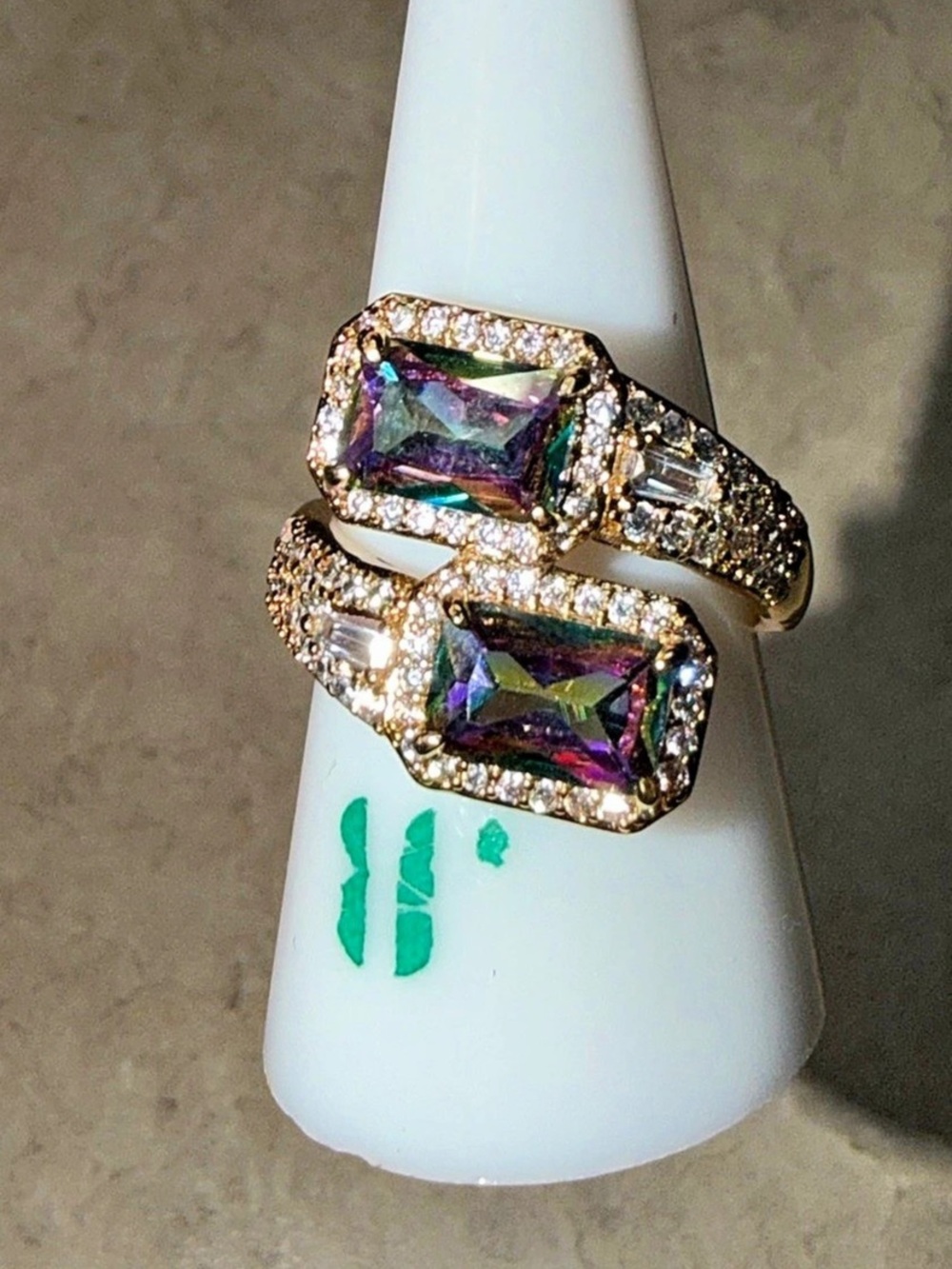Bomb Pasty Ring Size June Birthday Alexandrite No bag